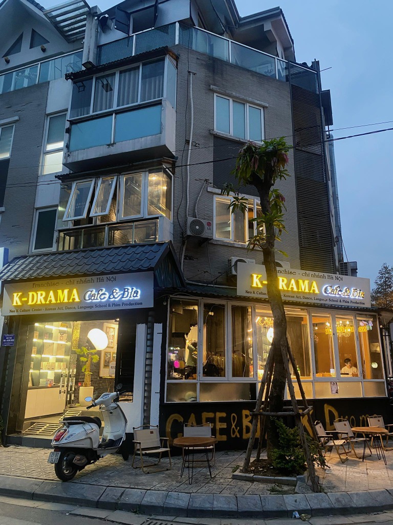 K-Drama Cafe Exterior